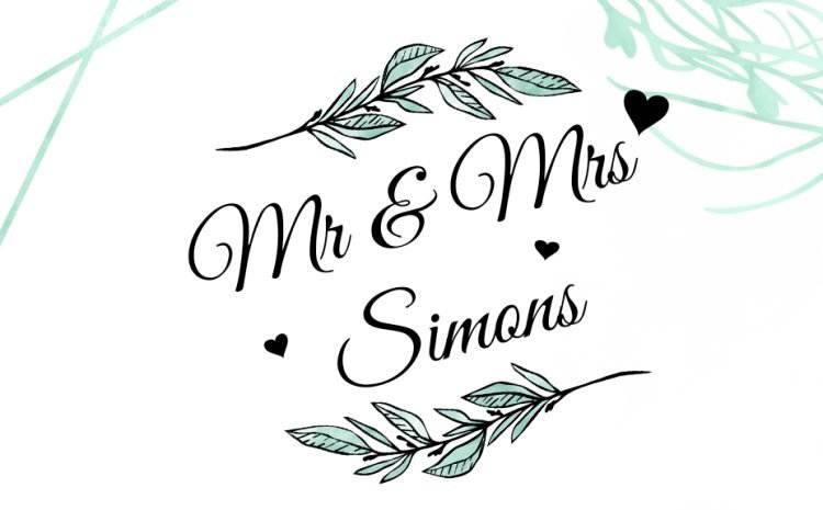  Mr & Mrs Simons