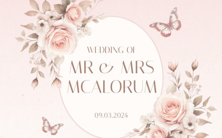  Mr & Mrs McAlorum