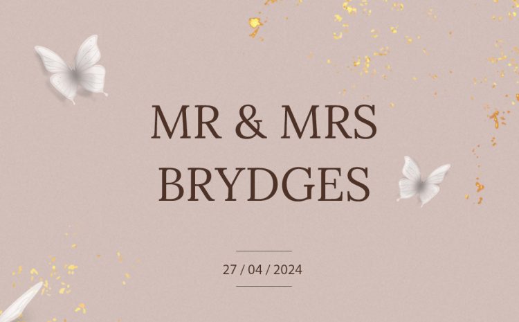  Mr & Mrs Brydges