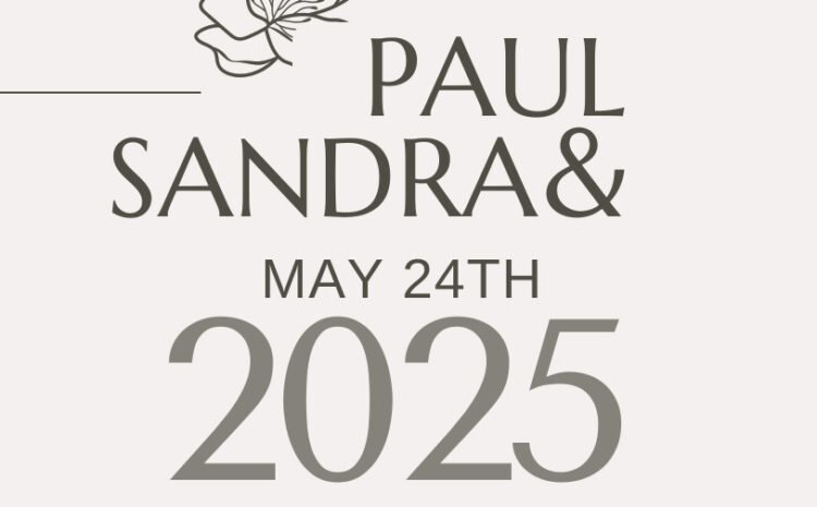  Paul and Sandra’s Wedding