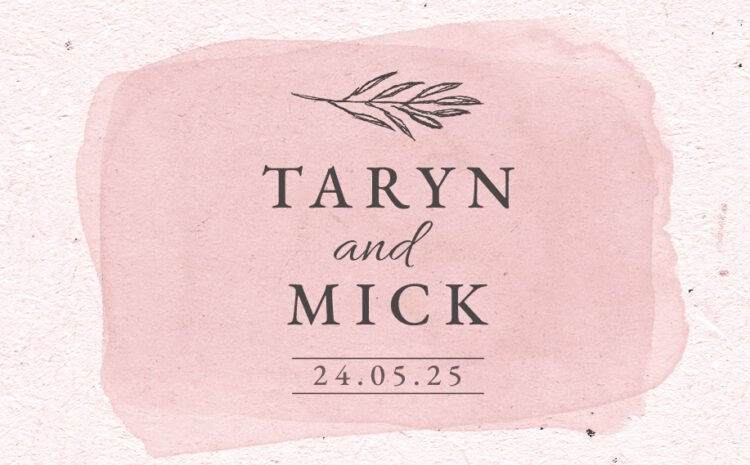  Taryn & Mick’s Wedding