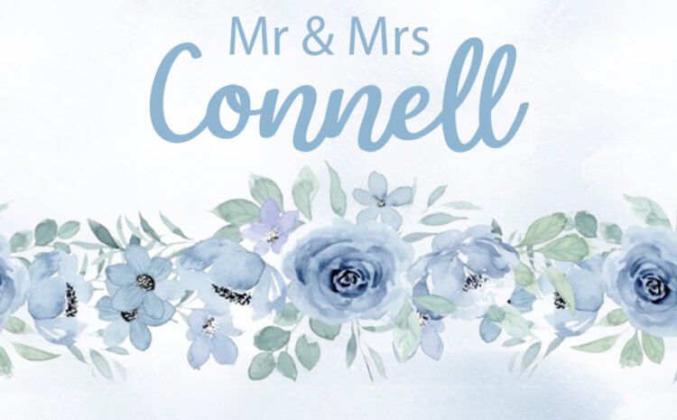  Mr & Mrs Connell