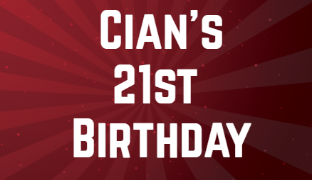  Protected: Cian’s 21st Birthday