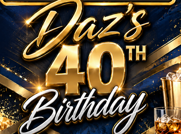  Protected: Daz’s 40th Birthday